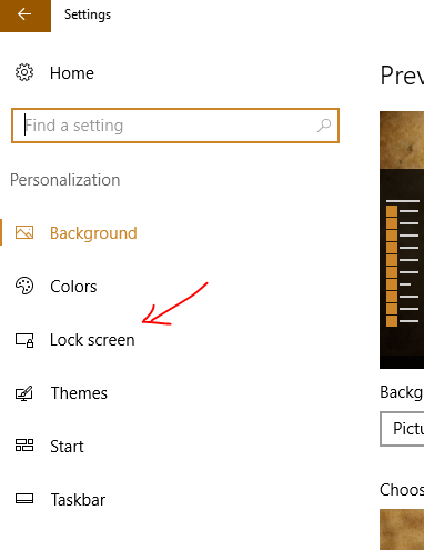 Windows 10 PC settings screenshot